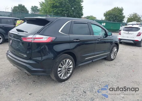 2020 Ford Edge Titanium from USA, damaged, VIN 2FMPK4K91LBB51987